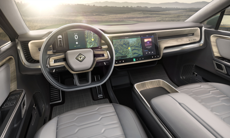 Illustration for article titled The Rivian R1S Could Be a Crazy Quick Seven-Seat Electric SUV Made in America